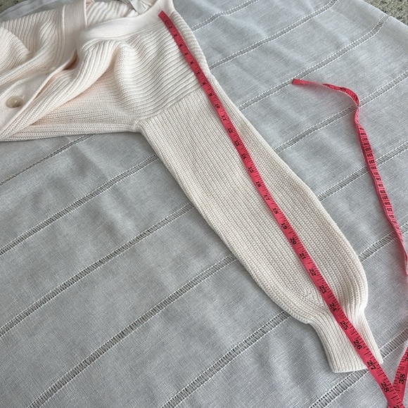 Loft Girlfriend Cream Cardigan Sweater - Picture 12 of 12